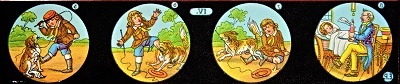 Struwwelpeter magic lantern slide